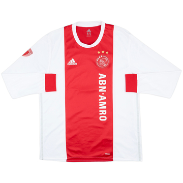 2017-18 Ajax Women Player Issue Home L/S Shirt - 8/10 - (Women's XL)