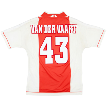 1999-00 Ajax Home Shirt Van Der Vaart #43 - 8/10 - (M)