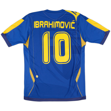 2006-08 Sweden Away Shirt Ibrahimovic #10 - 10/10 - (S)