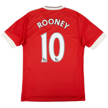 2015-16 Manchester United Home Shirt Rooney #10 - 6/10 - (S)