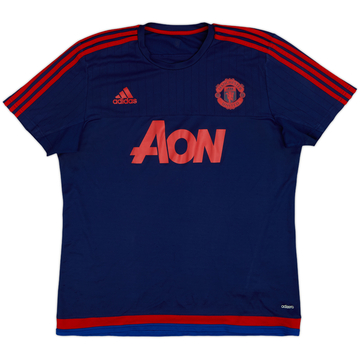 2015-16 Manchester United adidas Training Shirt - 8/10 - (XL)