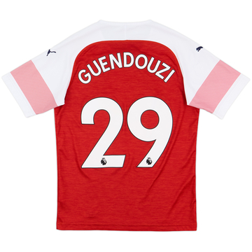 2018-19 Arsenal Home Shirt Guendouzi #29 - 7/10 - (S)