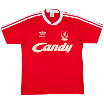 1988-89 Liverpool Home Shirt - 9/10 - (L)