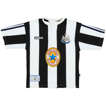 1995-97 Newcastle Home Shirt - 7/10 - (6-7 Years)