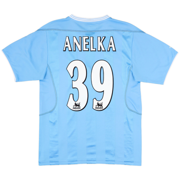 2003-04 Manchester City Home Shirt Anelka #39 - 9/10 - (S)