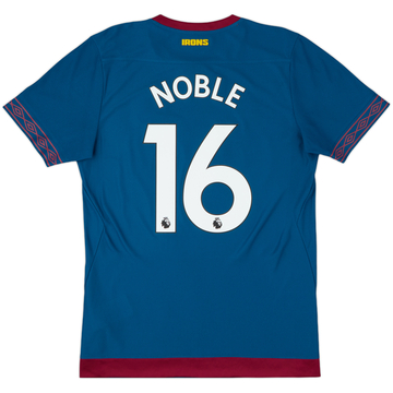 2018-19 West Ham Away Shirt Noble #16 - 10/10 - (M)