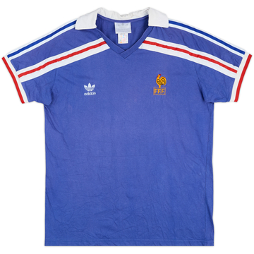 1996 France 1985-90 Retro Home Shirt - 7/10 - (XL)