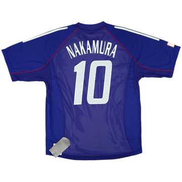 2002-04 Japan Player Issue Home Shirt Nakamura #10 (L)