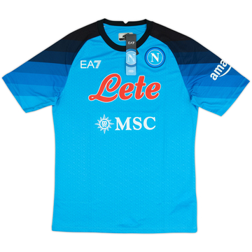 2022-23 Napoli Authentic Home Shirt (L)