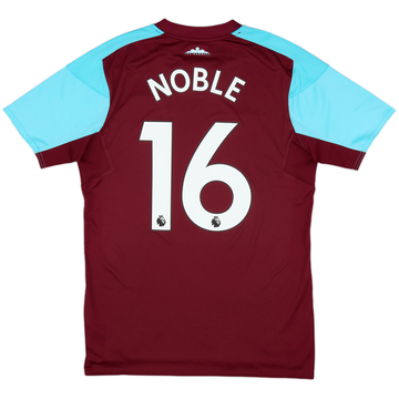 2017-18 West Ham Home Shirt Noble #16 - 10/10 - (M)