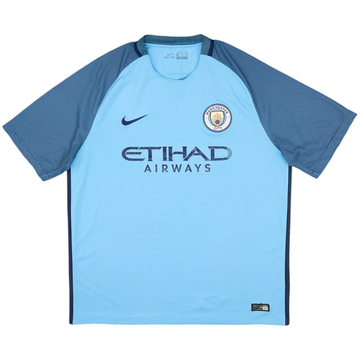 2016-17 Manchester City Home Shirt - 4/10 - (XL)