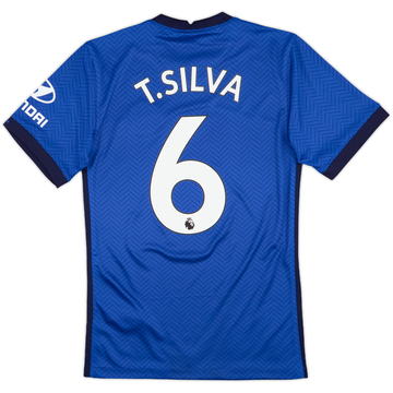 2020-21 Chelsea Home Shirt T.Silva #6 - 10/10 - (XS)