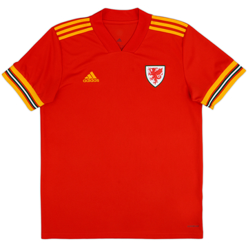 2020-21 Wales Home Shirt - 9/10 - (L)