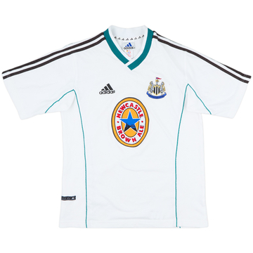 1999-00 Newcastle adidas Cotton Tee - 9/10 - (S)