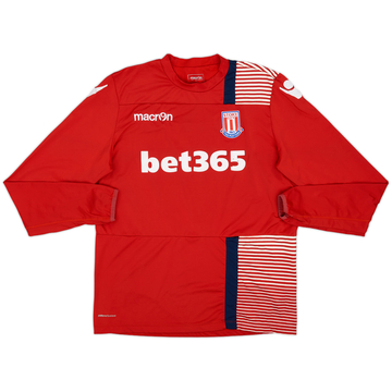 2017-18 Stoke City Macron Sweat Top - 5/10 - (L)
