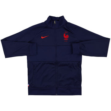 2020-21 France Nike Track Jacket - 8/10 - (L.Boys)