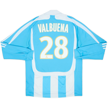 2007-08 Olympique Marseille Away L/S Shirt Valbuena #28 - 5/10 - (S)
