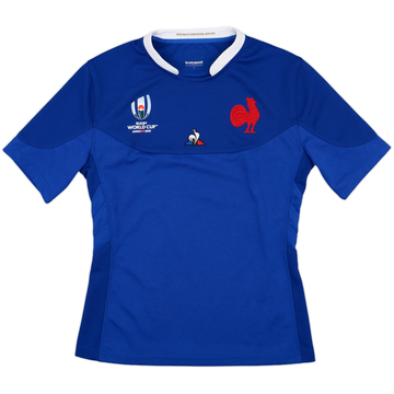 2019 France Rugby Home Shirt - 9/10 - (L)