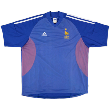 2002-04 France Home Shirt - 4/10 - (XL)