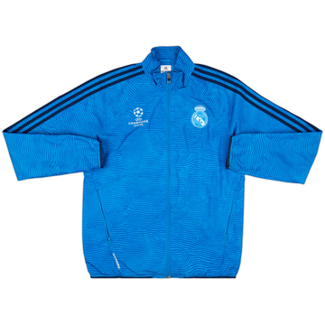 2015-16 Real Madrid CL adidas Track Jacket - 9/10 - (S)