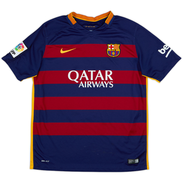 2015-16 Barcelona Home Shirt - 6/10 - (XL.Boys)