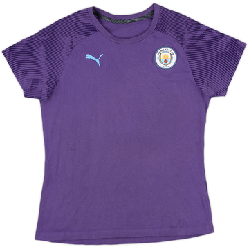 2019-20 Manchester City Puma Cotton Tee - 8/10 - (M.Boys)