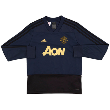 2018-19 Manchester United adidas Training Top - 8/10 - (M.Boys)
