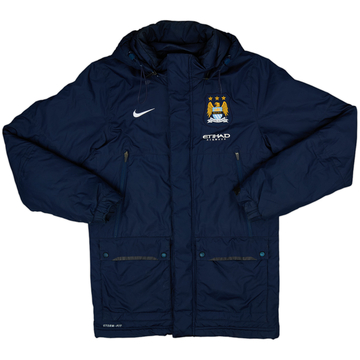 2013-14 Manchester City Nike Padded Bench Coat - 8/10 - (S)