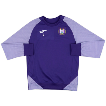 2020-21 Anderlecht Player Issue Joma Sweat Top #7 - 8/10 - (S)