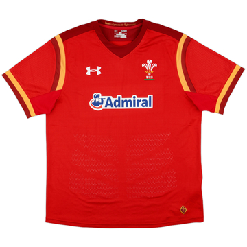 2015-16 Wales Rugby Home Shirt - 10/10 - (XL)