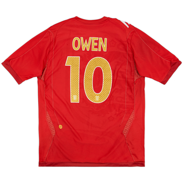 2006-08 England Away Shirt Owen #10 - 5/10 - (M)