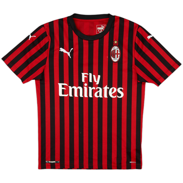 2019-20 AC Milan Home Shirt - 7/10 - (XS)
