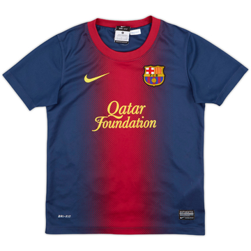 2012-13 Barcelona Home Shirt - 8/10 - (S.Boys)