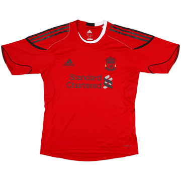 2010-11 Liverpool adidas Training Shirt - 9/10 - (L)