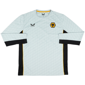 2022-23 Wolves Castore L/S Training Shirt - 10/10 - (XL)