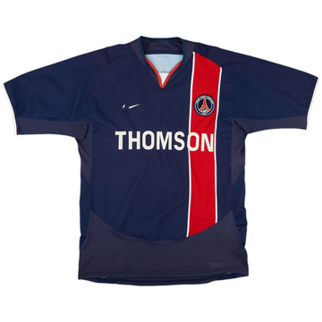 2003-04 Paris Saint-Germain Home Shirt - 4/10 - (S)