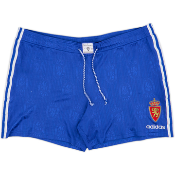 1997-99 Real Zaragoza Home Shorts - 6/10 - (XL)
