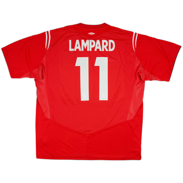 2004-06 England Away Shirt Lampard #11 - 8/10 - (3XL)