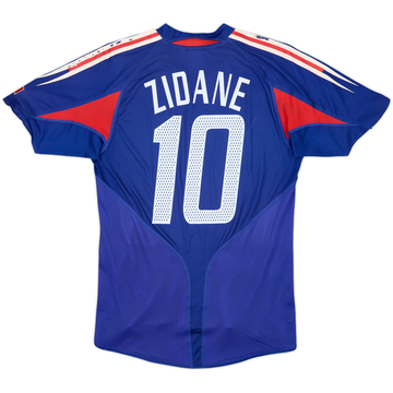 2004-06 France Home Shirt Zidane #10 - 5/10 - (S)