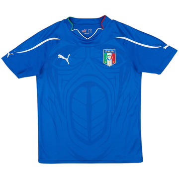 2010-12 Italy Home Shirt - 9/10 - (XL.Boys)