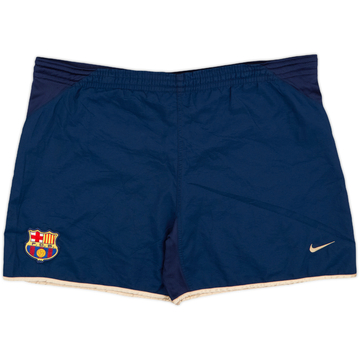2001-02 Barcelona Away Shorts - 9/10 - (XL)