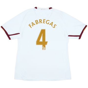 2007-08 Arsenal Player Issue Away Shirt Fabregas #4 (XL)