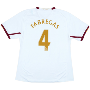 2007-08 Arsenal Player Issue Away Shirt Fabregas #4 (XL)