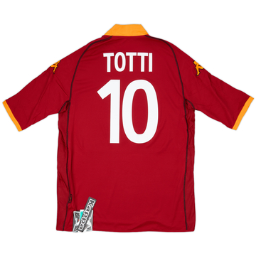 2002-03 Roma Home Shirt Totti #10 (3XL)
