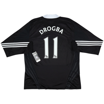 2008-09 Chelsea Player Issue Away L/S Shirt Drogba #11 (L)