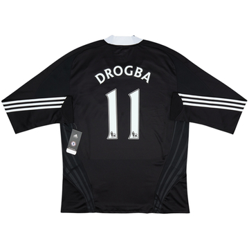 2008-09 Chelsea Player Issue Away L/S Shirt Drogba #11 (XL)