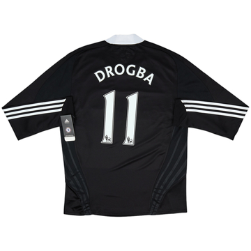 2008-09 Chelsea Player Issue Away L/S Shirt Drogba #11 (XL)