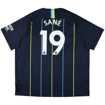 2018-19 Manchester City Away Shirt Sane #19 - 9/10 - (3XL)