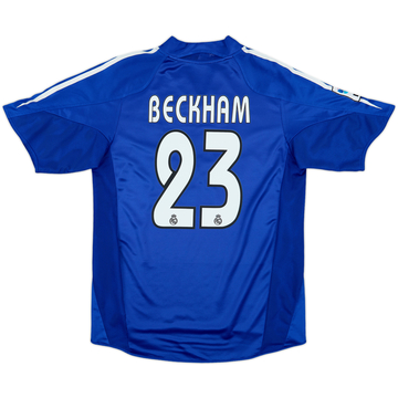 2004-05 Real Madrid Third Shirt Beckham #23 - 8/10 - (S)