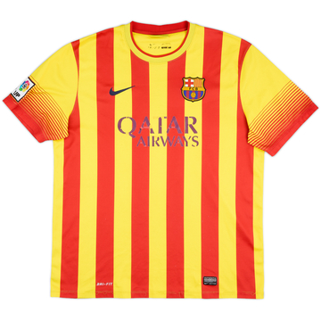 2013-15 Barcelona Away Shirt - 4/10 - (XL)